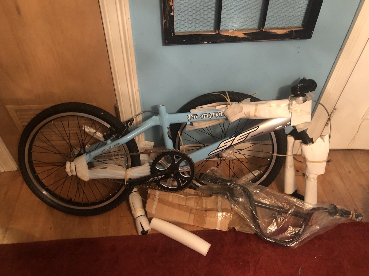 SE Racing 2007 P.K. Ripper Blue Silver BMX Bike | eBay