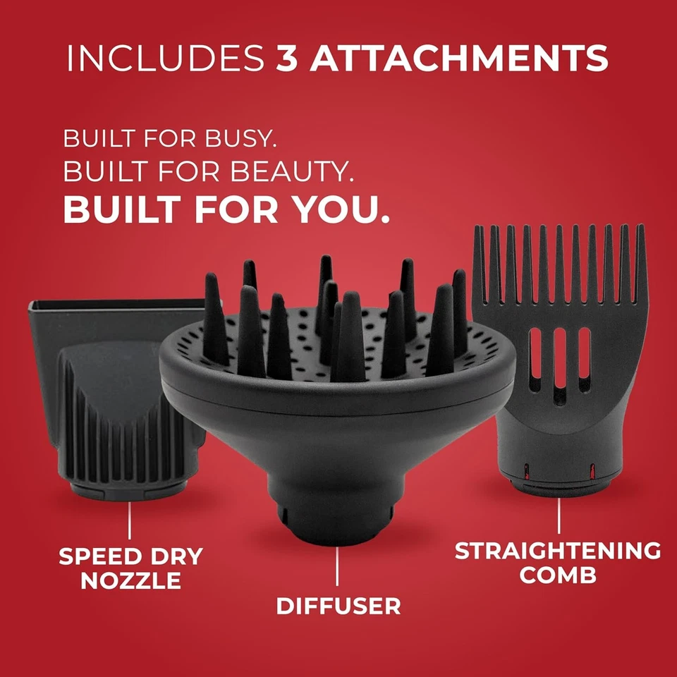 FHI Heat Platform Blow Out Handle-Less Negative Ion Hair Dryer — Black  - Image 4 of 4