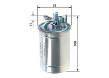 KRAFTSTOFFFILTER FÜR AUDI A6 C5 AVANT (4B5, 4B6) - BOSCH 0 986 450 509