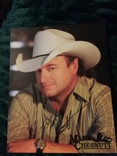 Signed 10x8" Photo  MARK CHESNUTT Country Singer  AUTOGRAPH