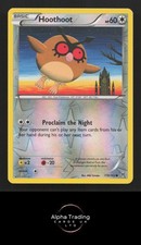 Hoothoot 119/162 Common BREAKthrough Pokemon Reverse Holo Lightly Played