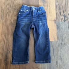 Boy s Levi s 514 Straight Leg Dark Wash Elastic Waist 18 Months