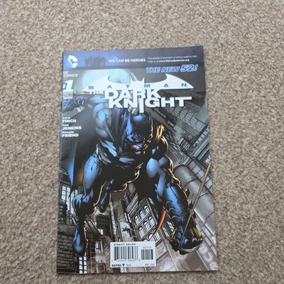 Batman The Dark Knight #1 NM- 3rd Printing 2012 DC New 52 David Finch Terrors