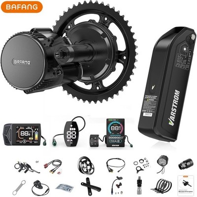 BAFANG Mittelmotor 48V 250W BBS01B Ebike Umbausatz 8fun CAN Motor für BB68-73mm