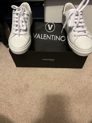 Valentino Petra White-Green Leather
