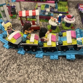 LEGO Friends Amusement Park Roller Coaster (41130) ~ 100% Complete w Manuals/Box