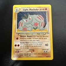 Pokemon TCG: Light Machoke Neo Destiny #49/105 Free Shipping on eBay