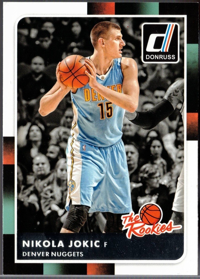 2015-16 Panini Donruss the Rookies #43 Nikola Jokic Basketball Card Nuggets
