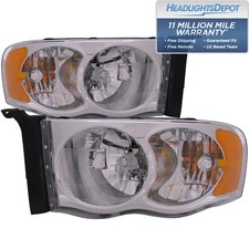 Headlights Capa For 2002-2005 Dodge Ram 150025003500 Ch2502135 Ch2503135 Headlights Capa For 2002-2005 Dodge Ram 150025003500 Ch2502135 Ch2503135
