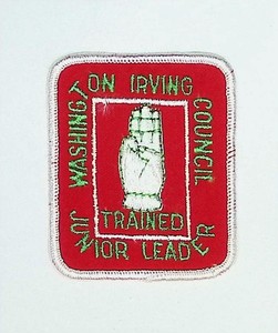 Junior Leader Training Patch Washington Irving Council