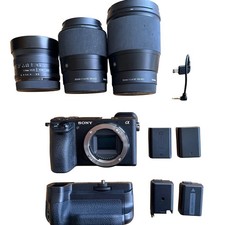 Sony A6500  + Sigma 16mm & 30mm + 7artisans 7...