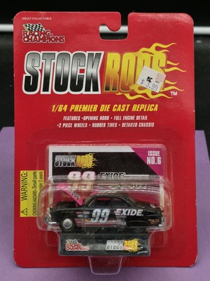 Racing Champions Stock Rods 1:64 Exide #94 NIP Jeff Burtin No.6