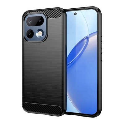 Für Realme 16 Pro 5G - Etui Handy Tasche SIMPLE Case Schutz Hülle CARBON Cover