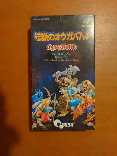 Ogre Battle: March of the Black Queen super famicom