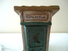 Transtar Intl " Home Office " Outhouse Ceramic Night Light With New Bulb — photo 8