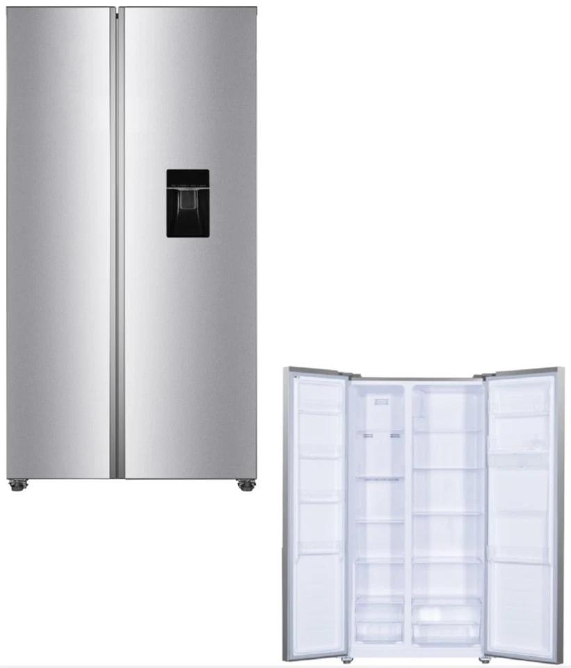 PKM Side by Side Kühlschrank KHSBS444EIXWD - 439 L, Wasserspender, Touch-Control - Bild 2 von 4