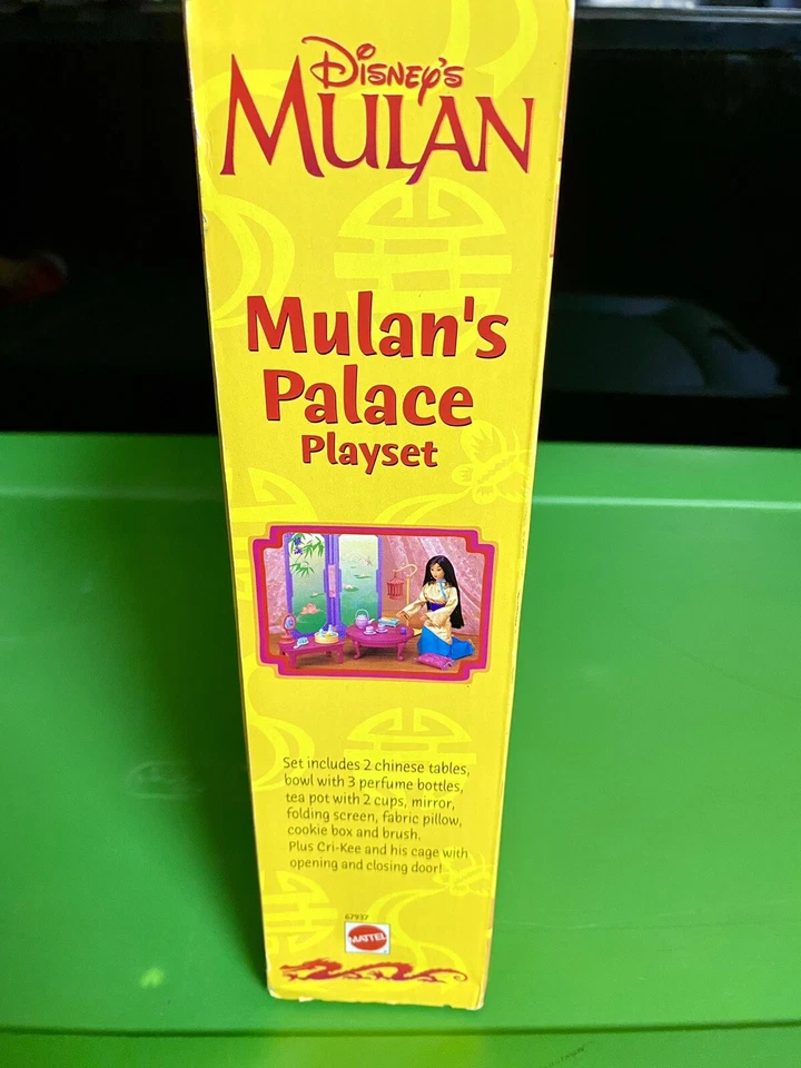 Raro Juego De Colección Mulan Palace Disney Mattel SELLADO Foto 3 de 4