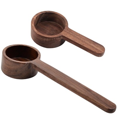 Wooden Coffee Beans Measuring Spoon Kitchen Measuring Spoon Tea Coffee Scoop