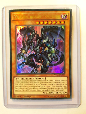 D/D/D-Drachenkönig Pendragon YS15-DED00 Ultra-Rare 1 Auflag YU-GI-OH Karte EX