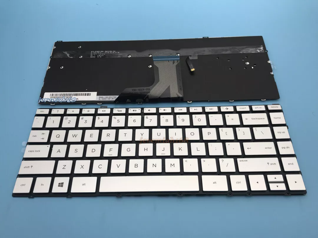 New For HP ENVY x360 13-ag0000au 13-ag0010au 13-ag0020au English Keyboard Silver
