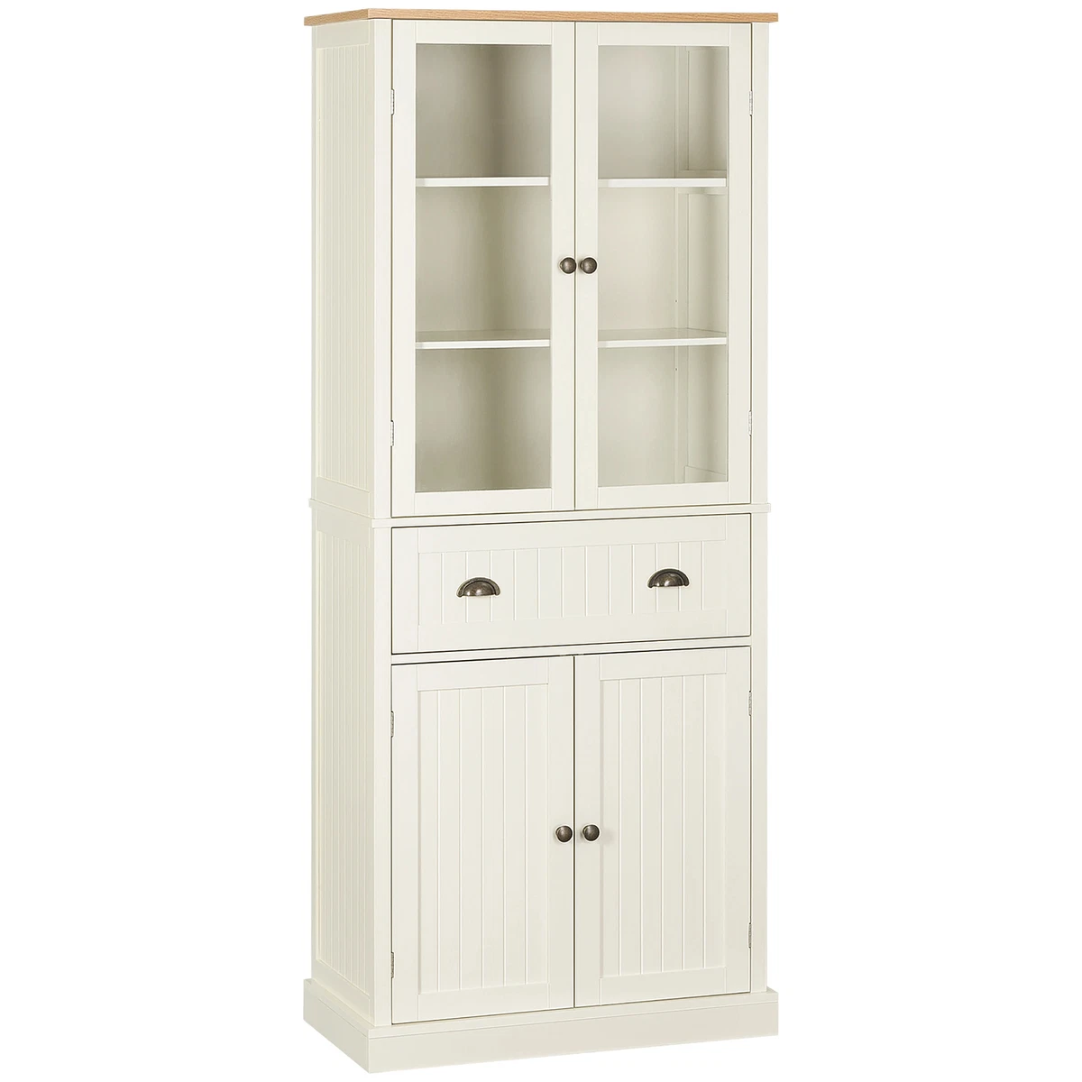 Tall freestanding sale kitchen cupboard