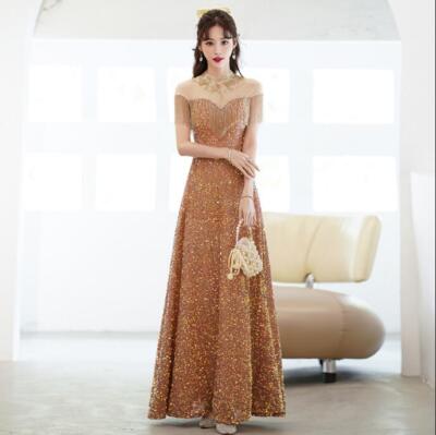 Women's Gorgeous Sequin Beaded Tassel Flared Evening Dress Cocktail Prom | eBay Women's Gorgeous Sequin Beaded Tassel Flared Evening Dress Cocktail Prom | eBay