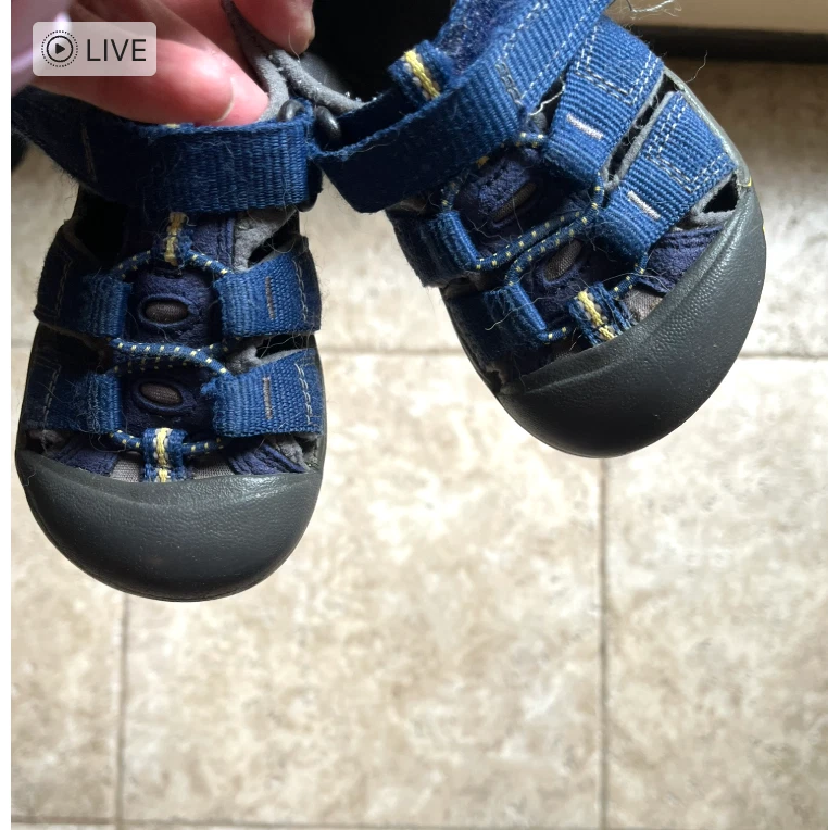 Sandalias KEEN Niño Pequeño Talla 5 Azul Marino H2 Impermeables Verano Foto 4 de 4
