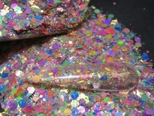 Color Blast craft and nail art Glitter Mix