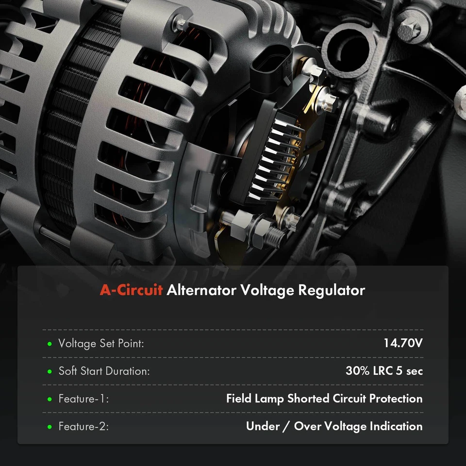 Регулятор генератора с щетками для Chevrolet Tracker Suzuki Vitara 1999-2003 - Изображение 2 из 4