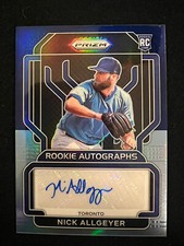 2022 Panini Prizm Rookie Autograph - Nick Allgeyer #RA-NA RC Auto /25!!