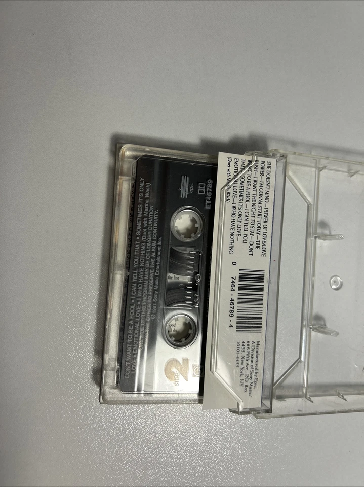 Power of Love by Luther Vandross (Cassette, Legacy Records) Foto 3 de 4