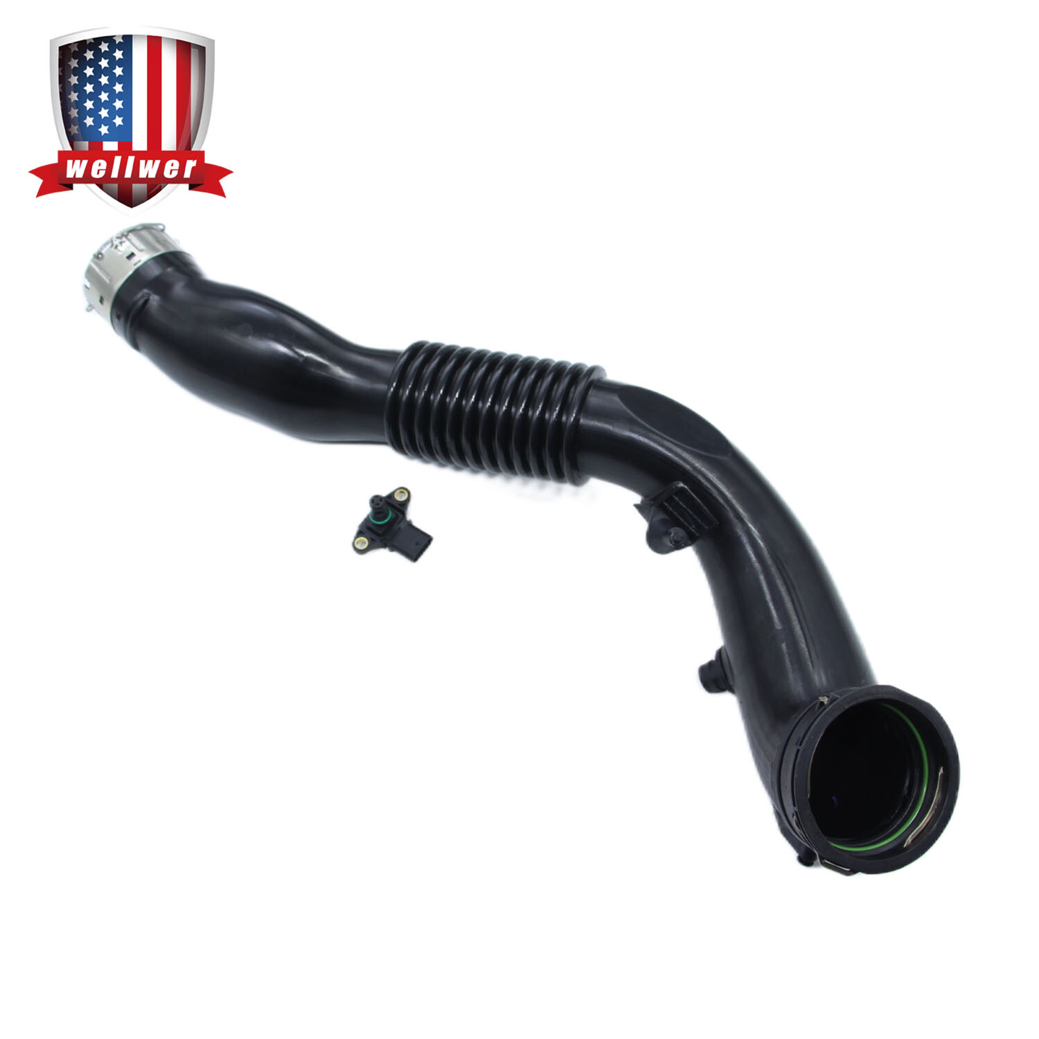 Air Intake Pipe Intercooler Hose Black For 2015 2017 BMW X4 M40i air-intake-pipe-intercooler-hose-black-for-2015-2017-bmw-x4-m40i