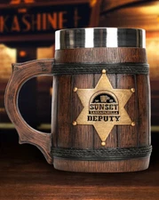 Bethesda Officially Licensed Fallout New Vegas Sunset Sarsaparilla Stein - 20 oz