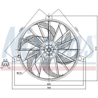 LüFter MotorküHlung KüHlerlüFter FüR Jeep Grand Cherokee II 4.7 V8 4X4 4.0