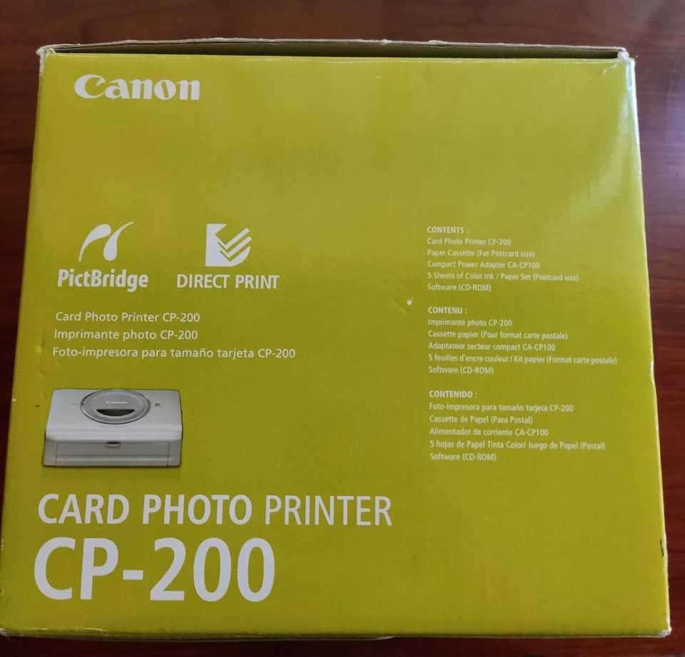 Canon CP-200 Compact Photo Printer - Image 4 of 4