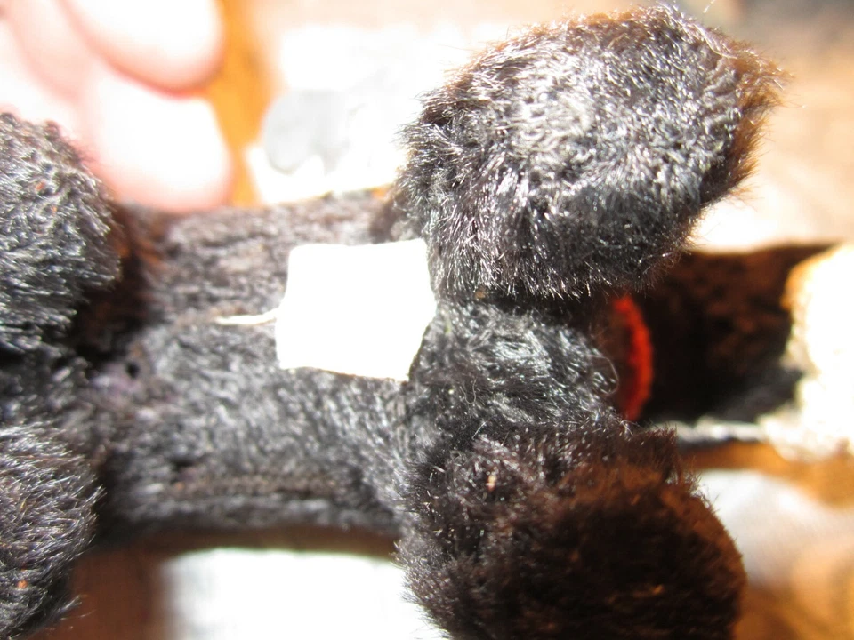 DE COLECCIÓN AÑOS 50 JAPÓN TELA CUERDA PERRO CON LLAVE Foto 4 de 4