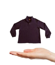 Izod Golf Sweater Mens  1/4 Zip Pullover Smooth Cotton Mock Neck Size XL