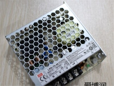 Power Supply Meanwell LRS-75-48 48 1.6A Single Output Switching xw