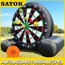 Fußball Dart aufblasbar Soccer Darts Dart Game Fun Game inflatables 8 Fußbällen