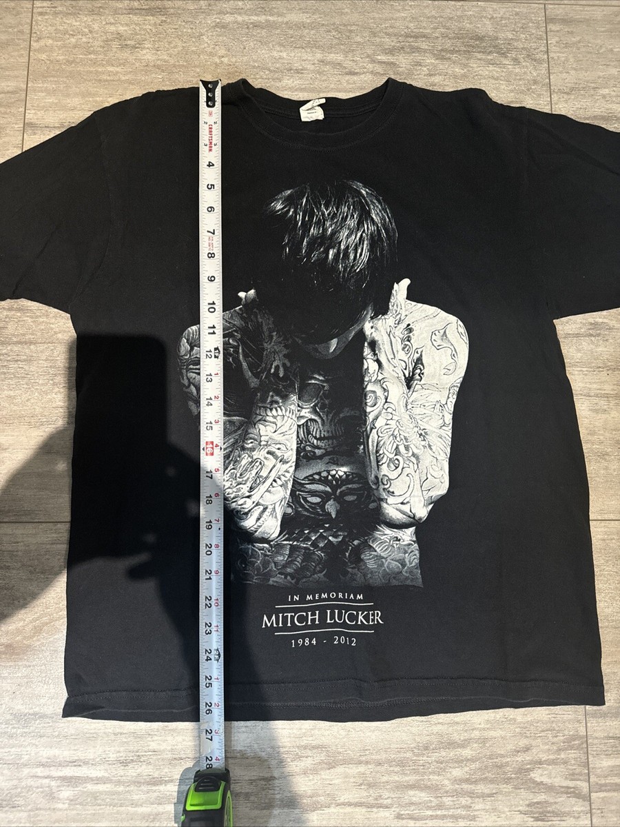 Suicide Silence Mitch Lucker Tシャツ S Suicide Silence RIP Mitch Lucker In Memoriam 1984-2012 Black T