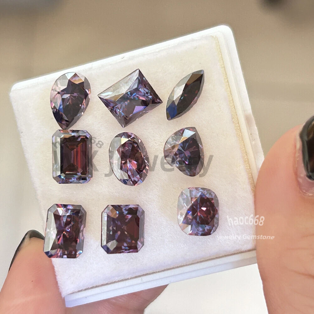 20 Piedras CZ Champán 3x3mm Trillón - Circonitas Para Joyería Y Manualidades