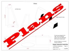 1999 - 2011 Ford Ranger regular cab Sub Subwoofer speaker box 8 10 12 PLANS diy