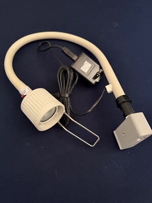 #ad #ad GE Anesthesia Machine Halogen Gooseneck Task Light with Bracket amp; Power Supply $159.00