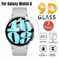 3PK Tempered Glass Screen Protector for Samsung Galaxy Watch 6 Classic 43mm 47mm