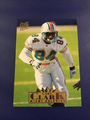 1995 Fleer Ultra Extra # 381 GARY CLARK Miami Dolphins WR $$ HOT LOOK !  