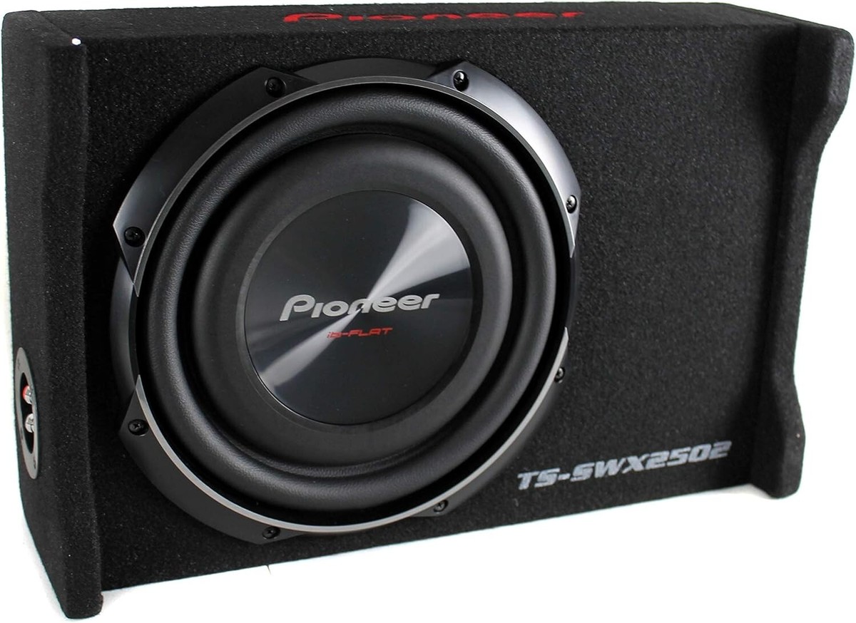 Pioneer TS-SWX2502 10 inch Shallow-Mount Pre-Loaded Enclosure Subwoofer