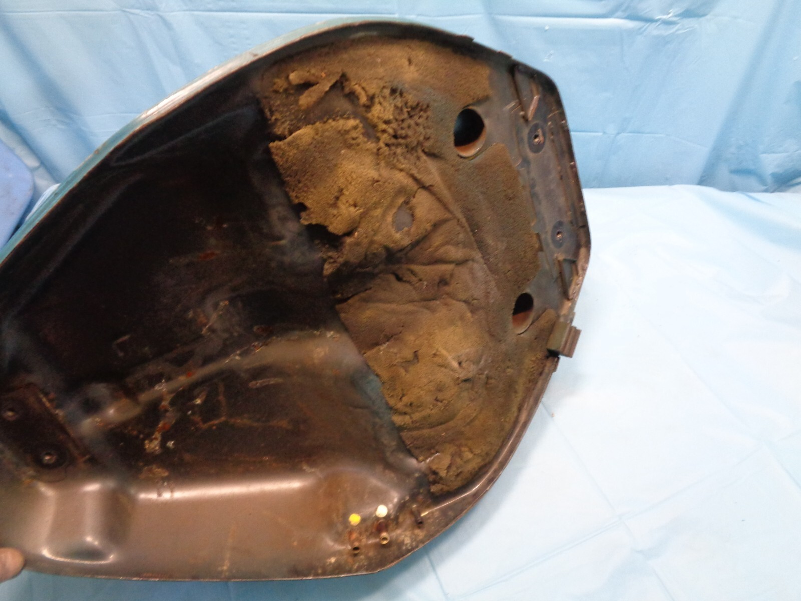 1989 Kawasaki ZX7 Ninja gas fuel tank (DENTS) zx7r 89 90 eBay