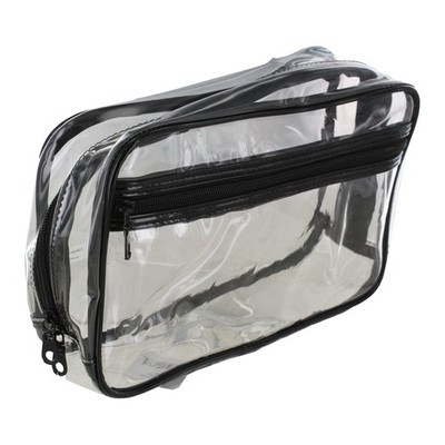 clear pvc travel toiletry bag Rite Aid Clear PVC Organizer Travel TSA Approved Toiletry Cosmetic Bag Zip  Case