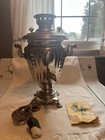 Vintage 1973 Soviet Russia USSR Electric TULA SAMOVAR 220V, w/key, cord, manual — photo 2