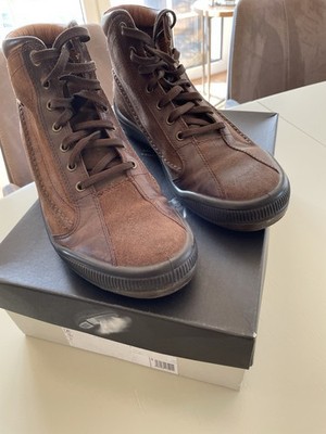 Geox Amphibiox Herren Schnürboots in braun Leder / Nubuk/ Größe 45